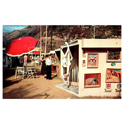 Vintage Postcard - Festival of Arts Laguna Beach California 1957 AD9