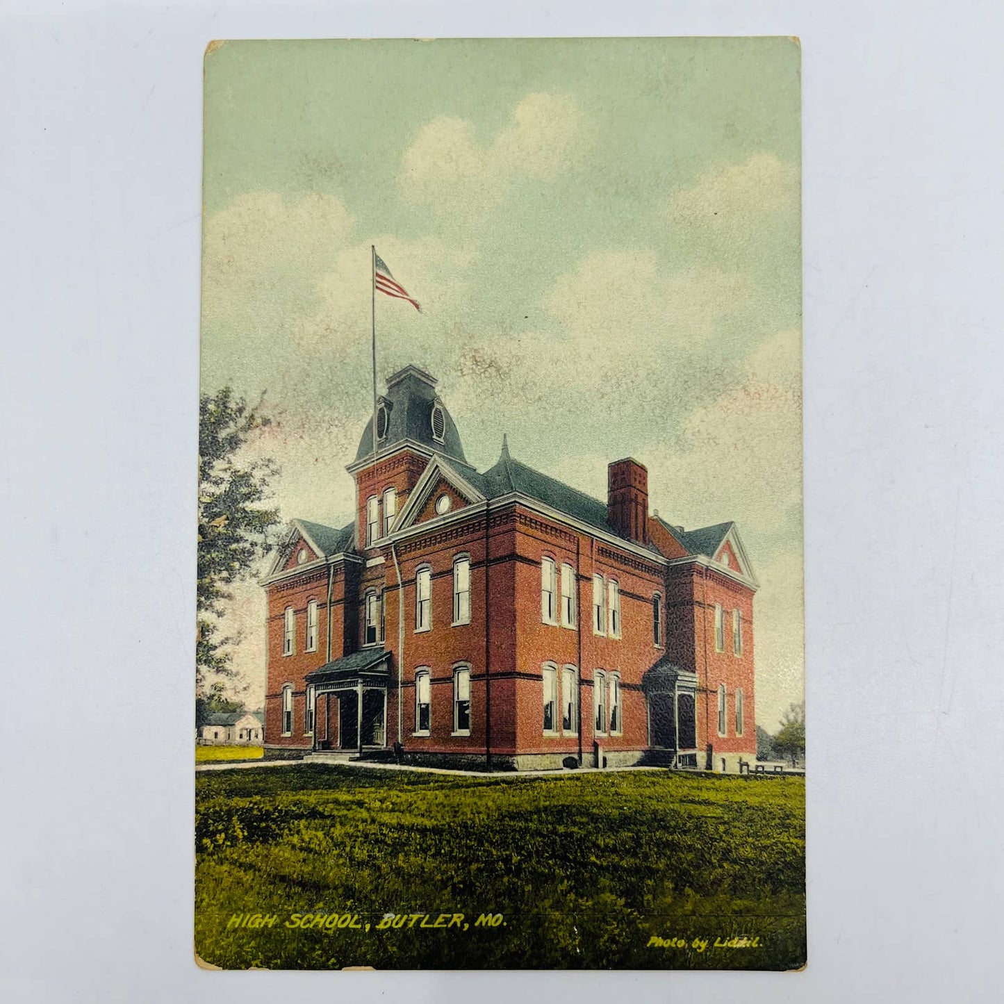 1910s Postcard Bates County High School Butler MO PA8