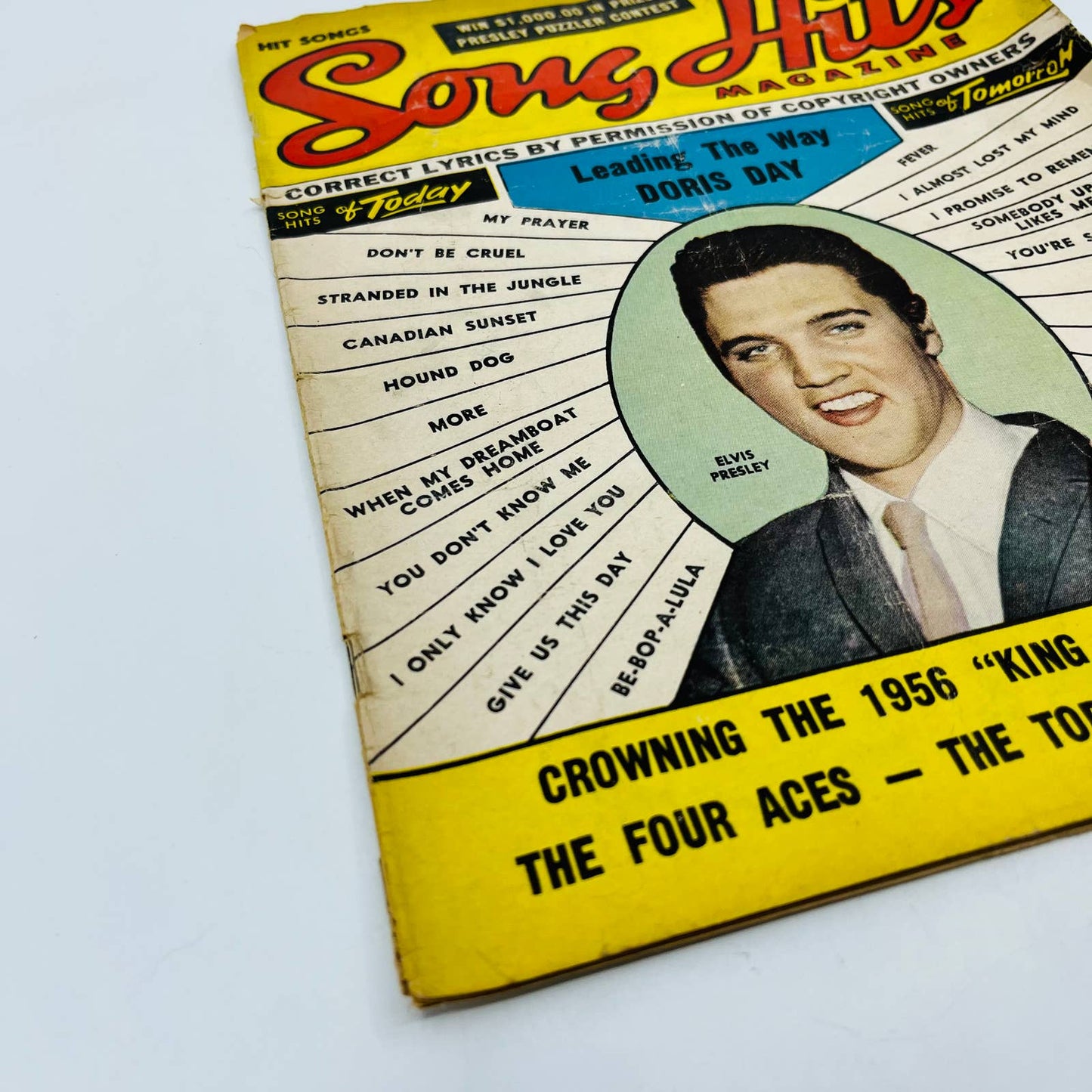 Elvis Presley Song Hits Magazine 1956 October Scarce BA2