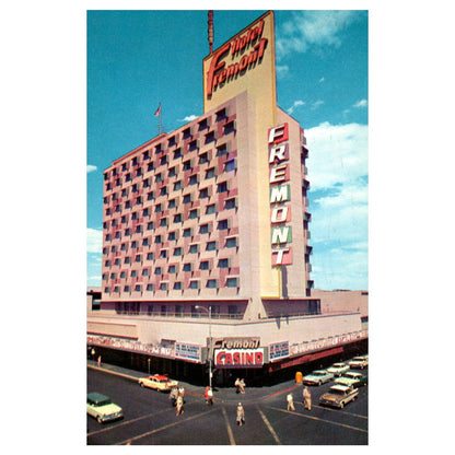 Vintage Postcard - Fremont Hotel and Casino Las Vegas Nevada 1961 TJ7-1