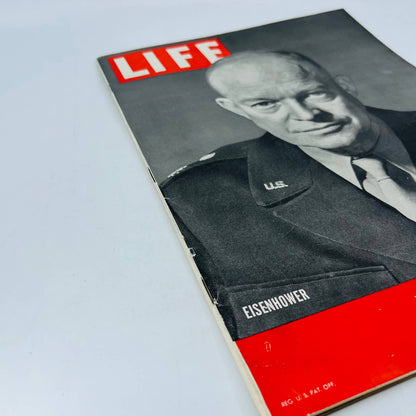 Life Magazine Dwight Eisenhower Cover World War II April 16, 1945