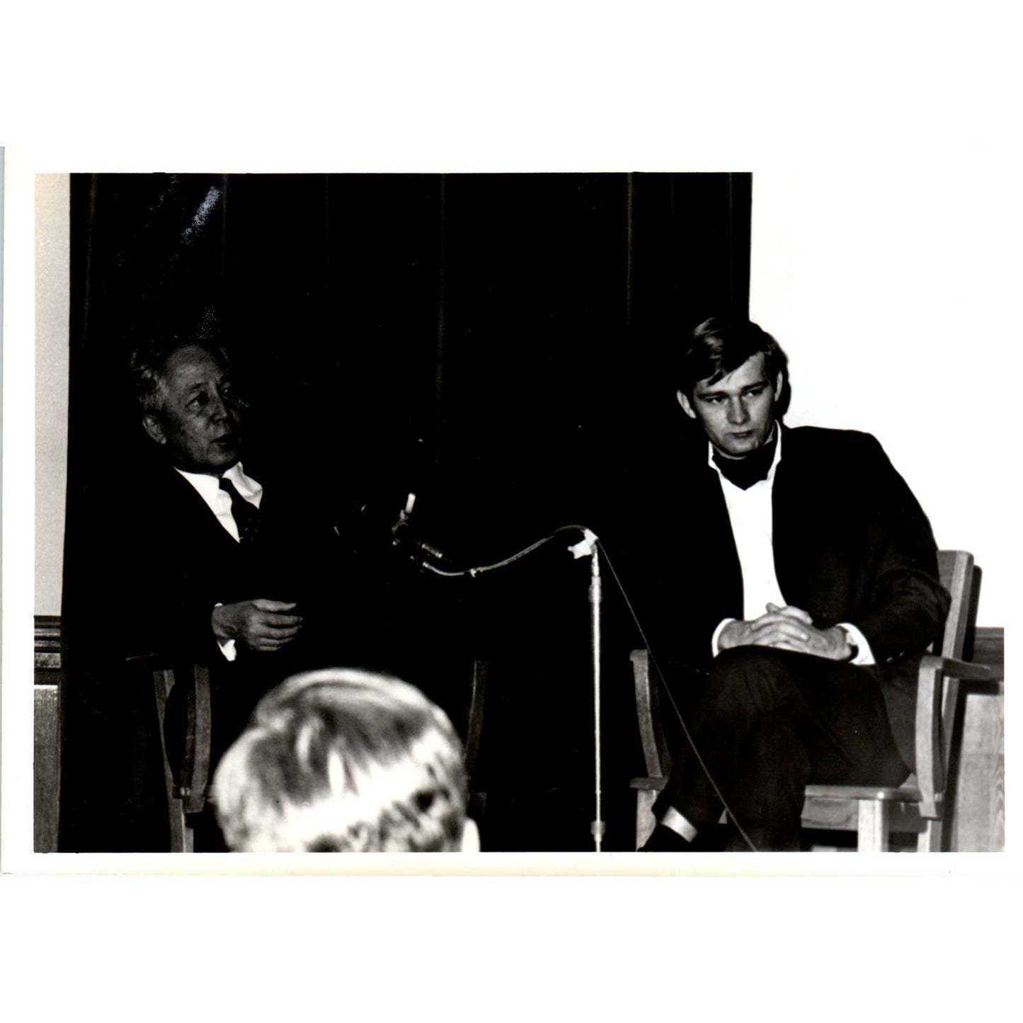 Ryuji Takeuchi Japan Ambassador Yankton College Q&A 1966 Original Photo TK1-P5