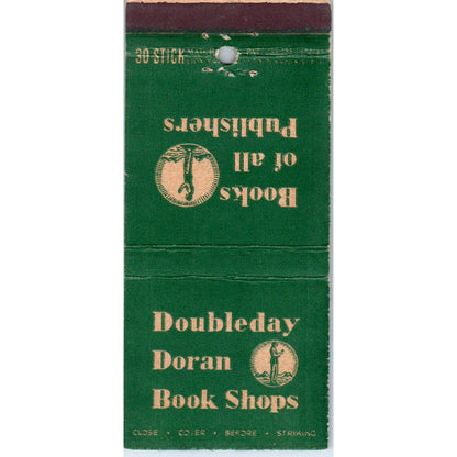 Doubleday Doran Bookshops Advertising Matchbook Cover SA1-M7