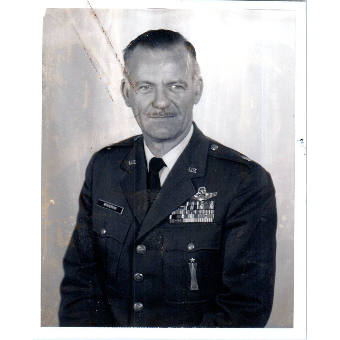USAF Major Thomas H. McKiernan Original Photo 1960s 3x4 TK1-P5