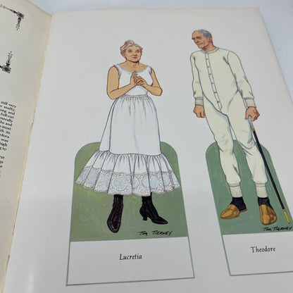 1987 American Family in the 1890s Paper Dolls in Full Color B6