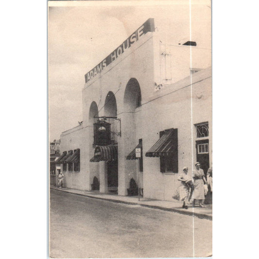 Adams House Marblehead Mass Original Postcard TK1-P19