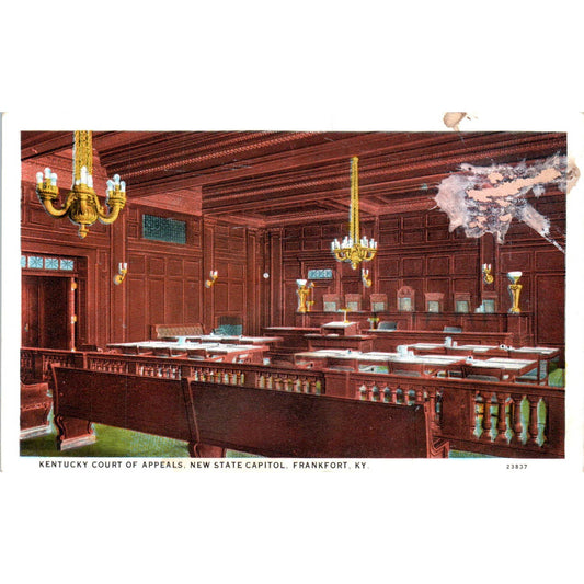 Kentucky Court of Appeals New State Capitol Frankfort KY Postcard TK1-P1