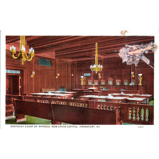 Kentucky Court of Appeals New State Capitol Frankfort KY Postcard P3-3