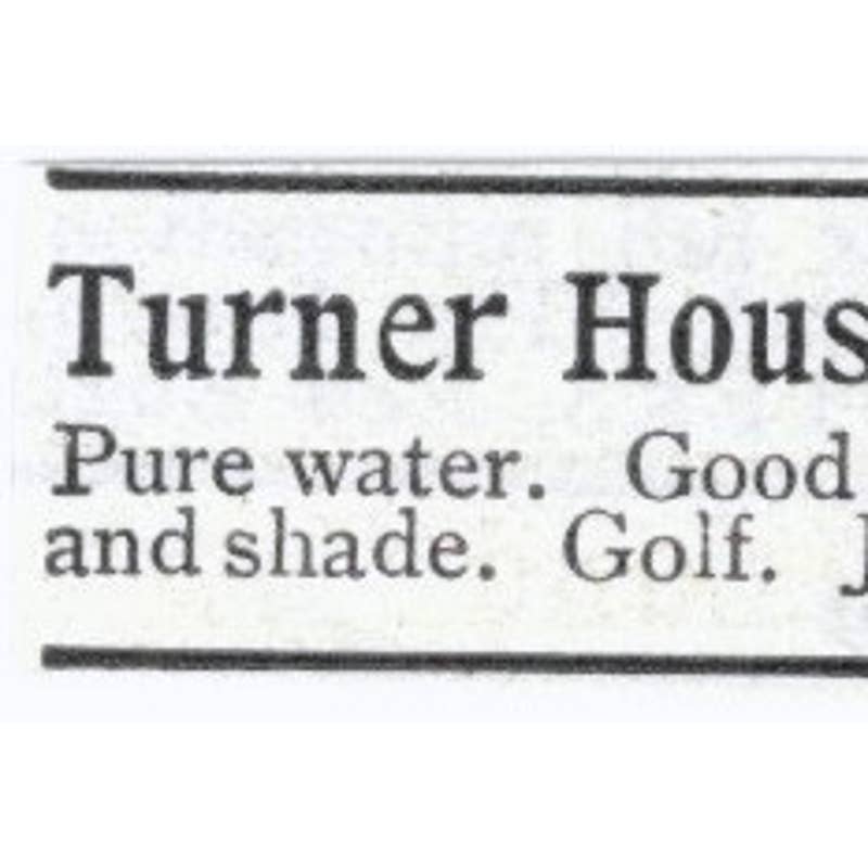 Turner House Bethlehem New York J.N. Turner & Son - 1903 Original Ad TJ7-S9