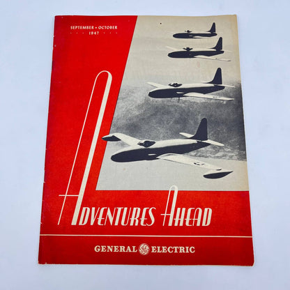 1947 Adventures Ahead General Electric Magazine Jet Propulsion Jim Pyle TC6