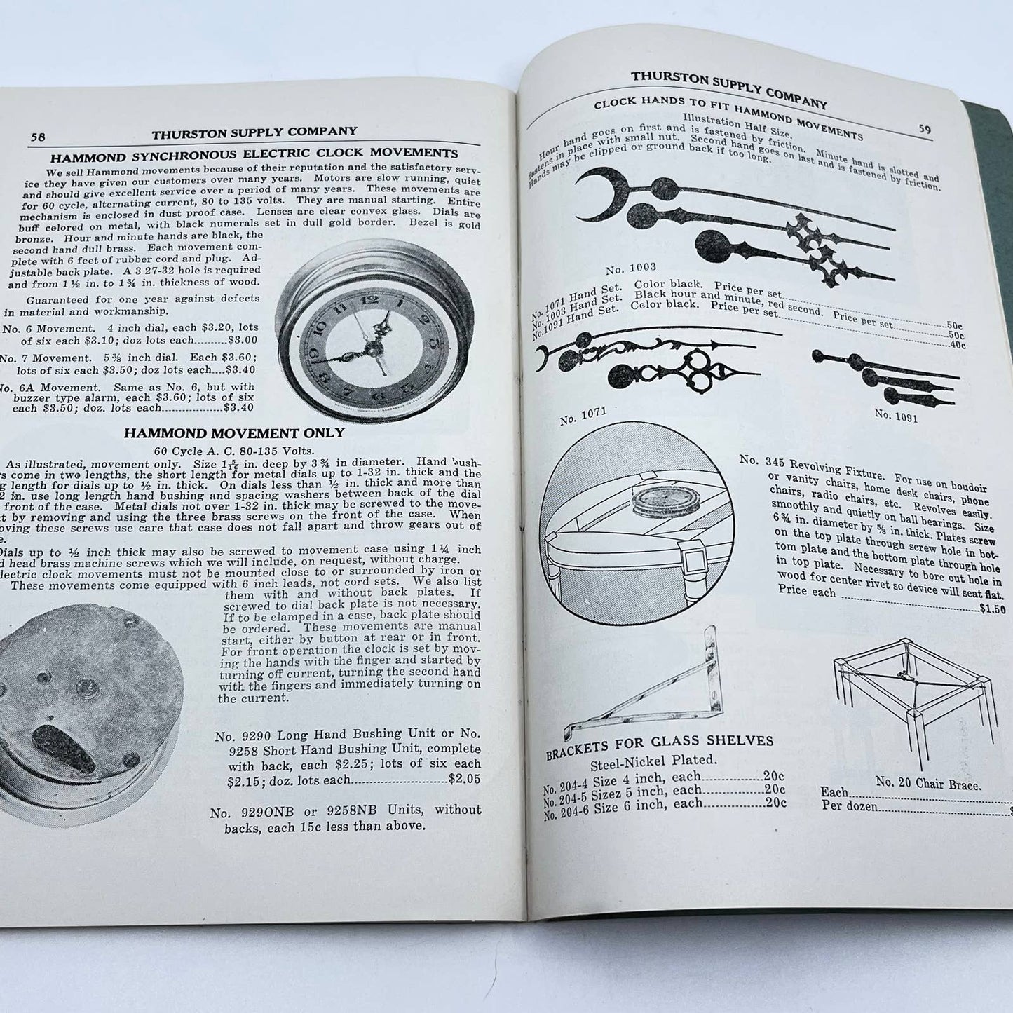 1938 Thurston Supply Co Catalog - Hard To Get Materials Anoka MN TF7