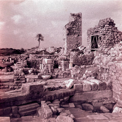 1960s Israel Caesarea Set of 3 2x2 Slides TK2-S2-19