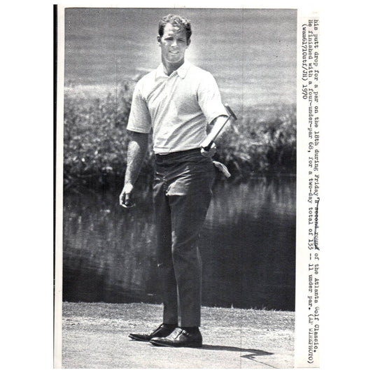 1970 Press Photo Golf Tom Weiskopf Atlanta Golf Classic 7x9" AD2