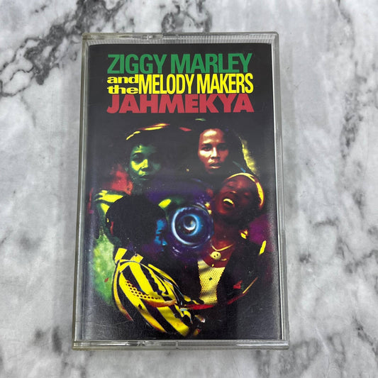 Ziggy Marley and The Melody Makers Jahmekya 1991 Virgin Cassette Tape TC7-48