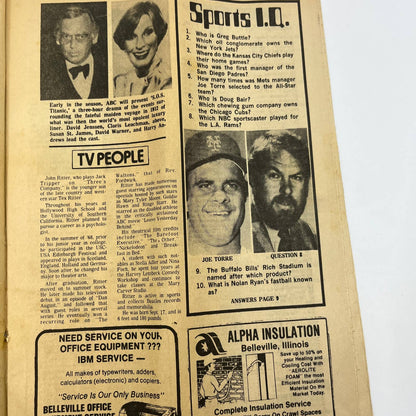 1979 Aug 26 Bellville IL News-Democrat TV Listings Magazine SOS Titanic TG6