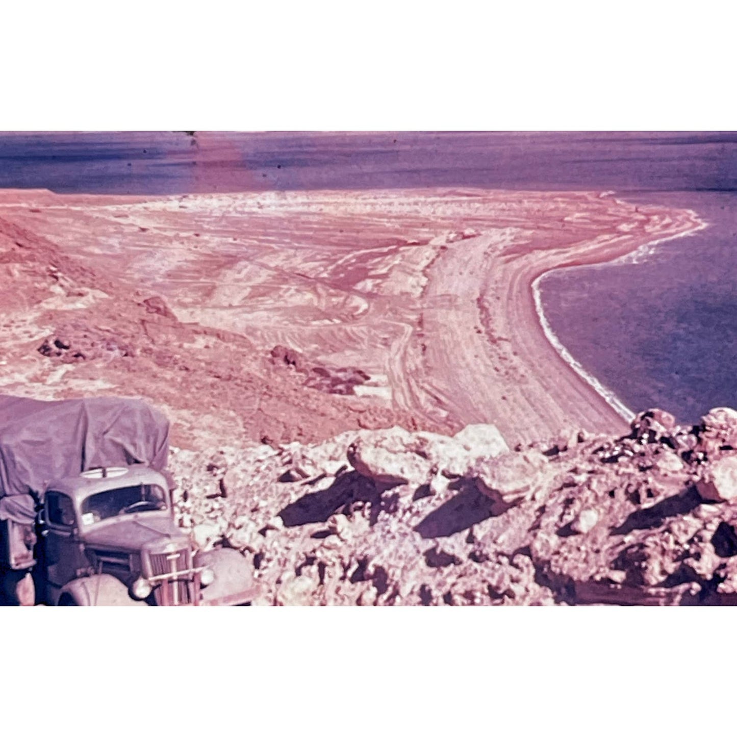 1960s Israel Holy Land in Color The Dead Sea Set of 6 2x2 Slides TK2-S2-13