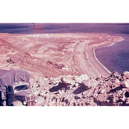 1960s Israel Holy Land in Color The Dead Sea Set of 6 2x2 Slides TK2-S2-13