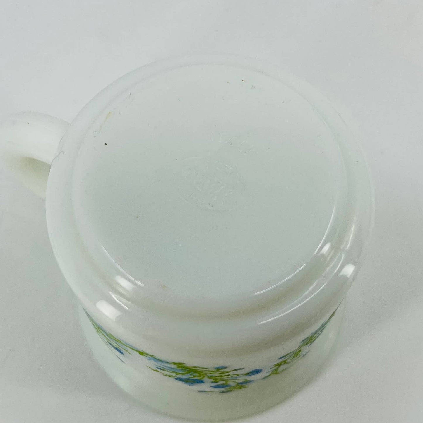 Vintage Milk Glass Cuban Style Coffee Shot Espresso Cup Mug by Cerve Italy TE1