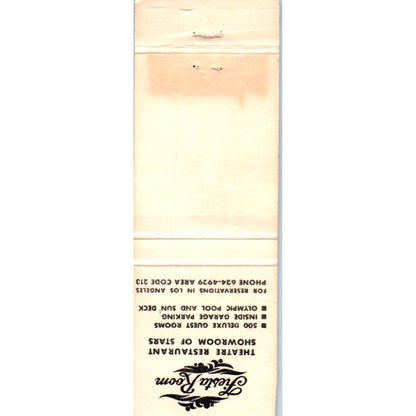 Hotel Fremont and Casino Las Vegas NV Advertising Matchbook Cover MM9-9
