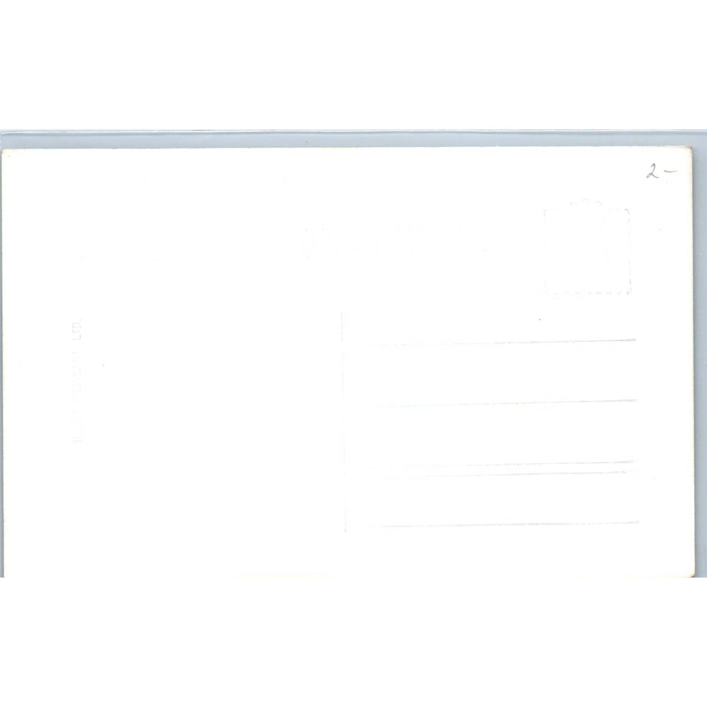 Iztaccihuatl La Mujer Dormida Mexico - Original RPPC Postcard TJ7-MP