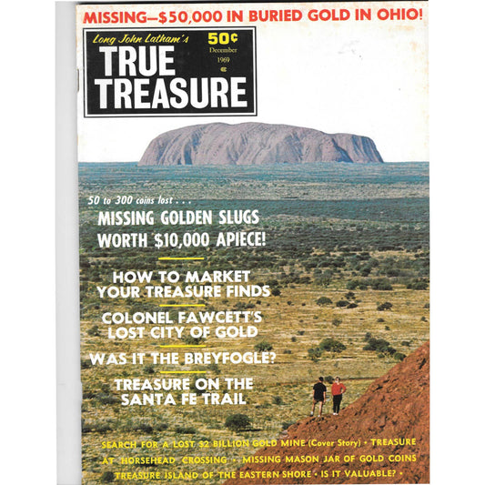 Long John Latham's Treasure Magazine - Gold Mining Metal Detecting Dec 1969 M5