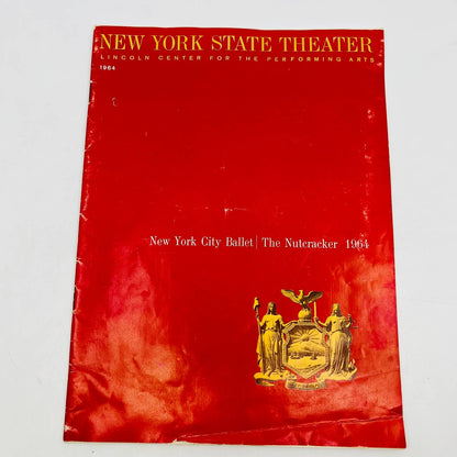 1964 New York State Theater The Nutcracker New York City Ballet Program TD6