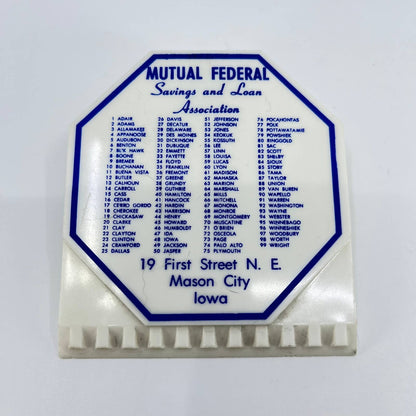 VTG Mutual Federal Savings & Loan Promo Scraper Clip 1st St Mason City IA TE3