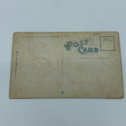 VTG Postcard WWI Life in the US Army Cantonment Regimental Band Soldiers PA1