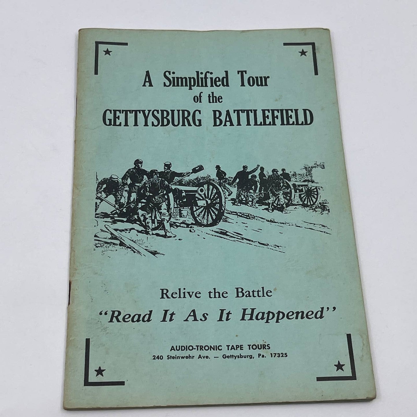 A Simplified Tour of the Gettysburg Battlefield Audio-Tronic Tape Tour Book TG6