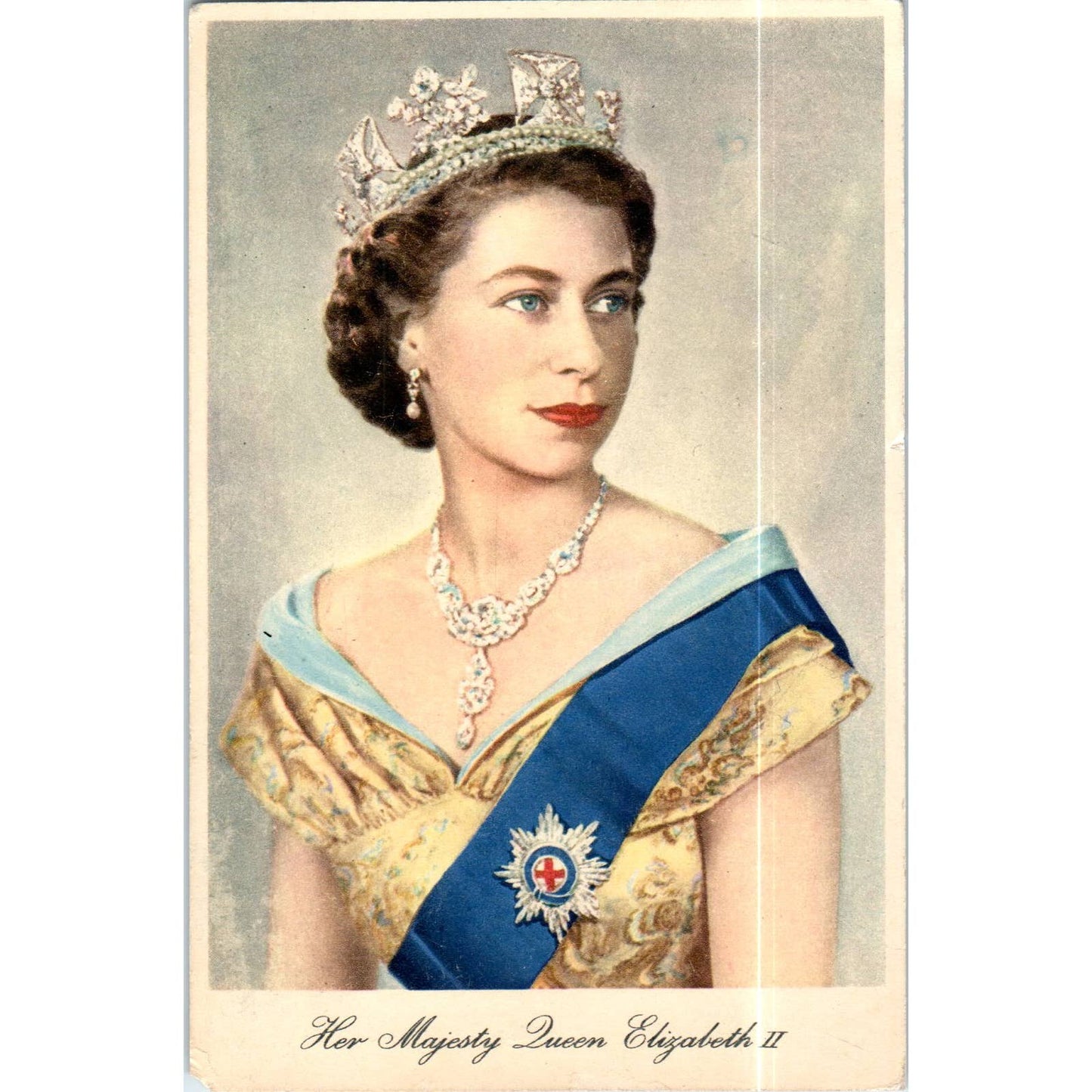 Queen Elizabeth II Raphael Tuck Original Postcard TK1-P14