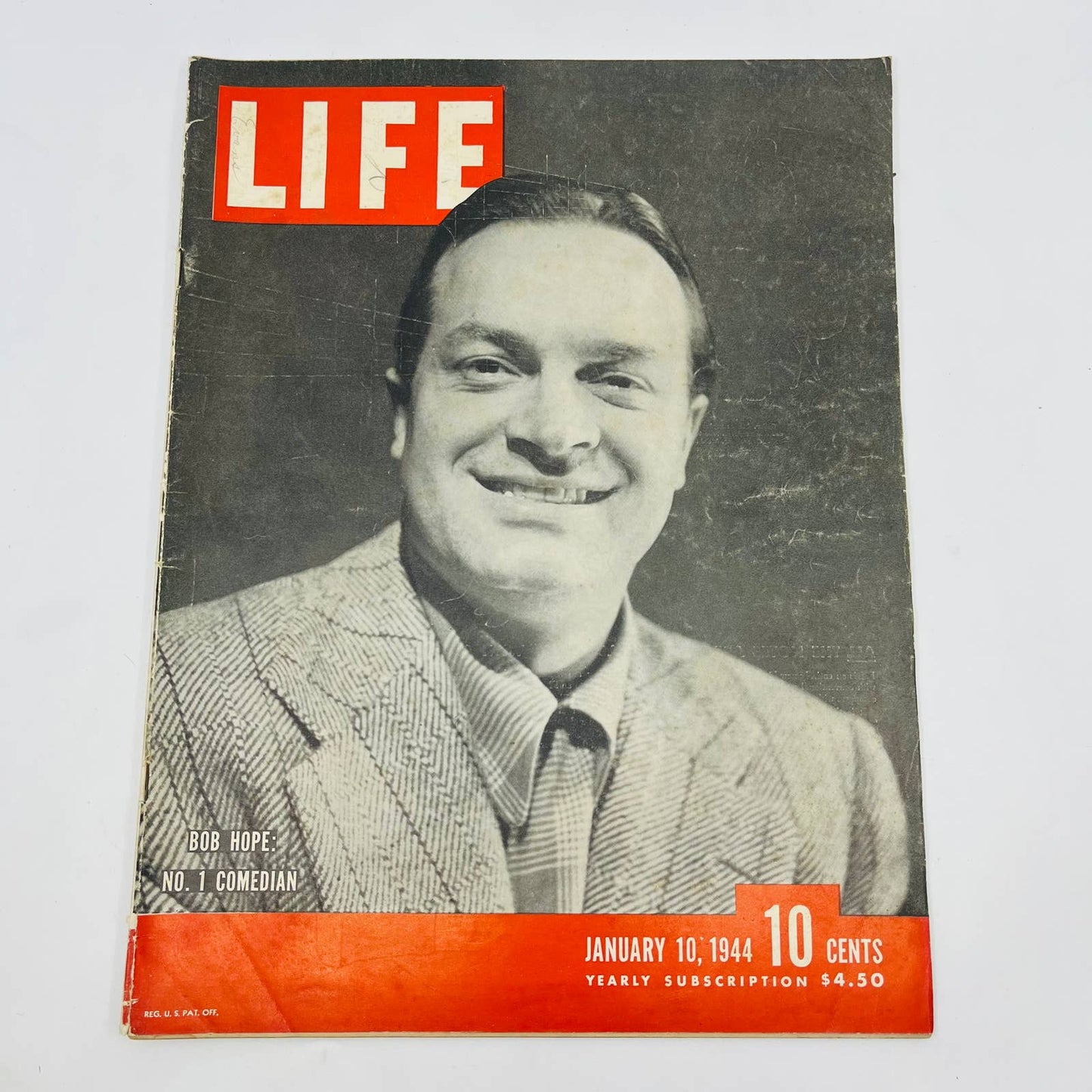 Life Magazine January 10 1944 Bob Hope American Casualties WWII Mosley TD8