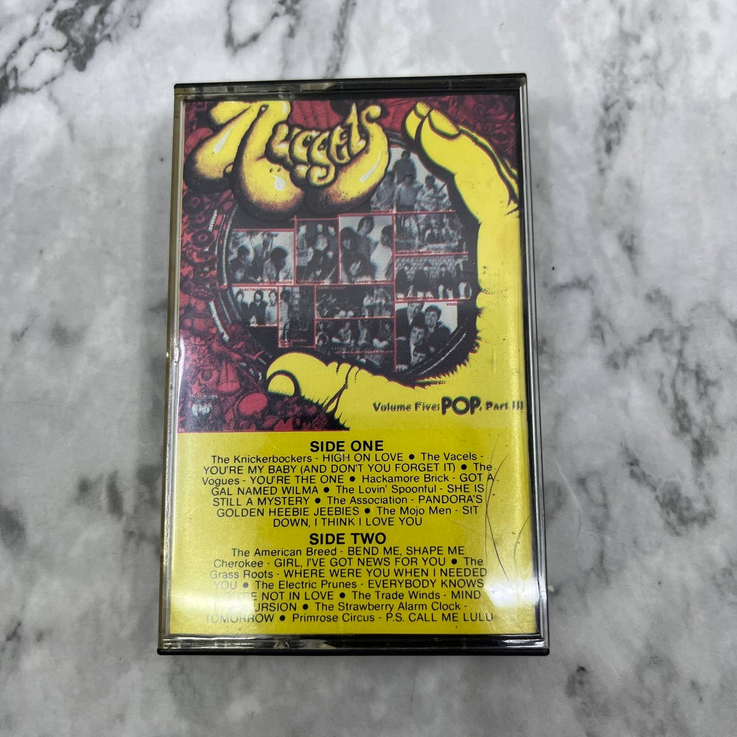 Nuggets Volume Five POP Part 3 60s Comp Rhino OOP Cassette Tape  TD9-61