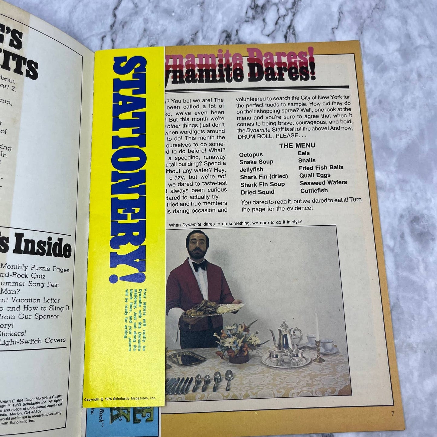 Vintage Dynamite Magazine #110 (1983) Dynamite's Greatest Hits TJ4