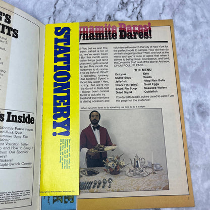 Vintage Dynamite Magazine #110 (1983) Dynamite's Greatest Hits TJ4