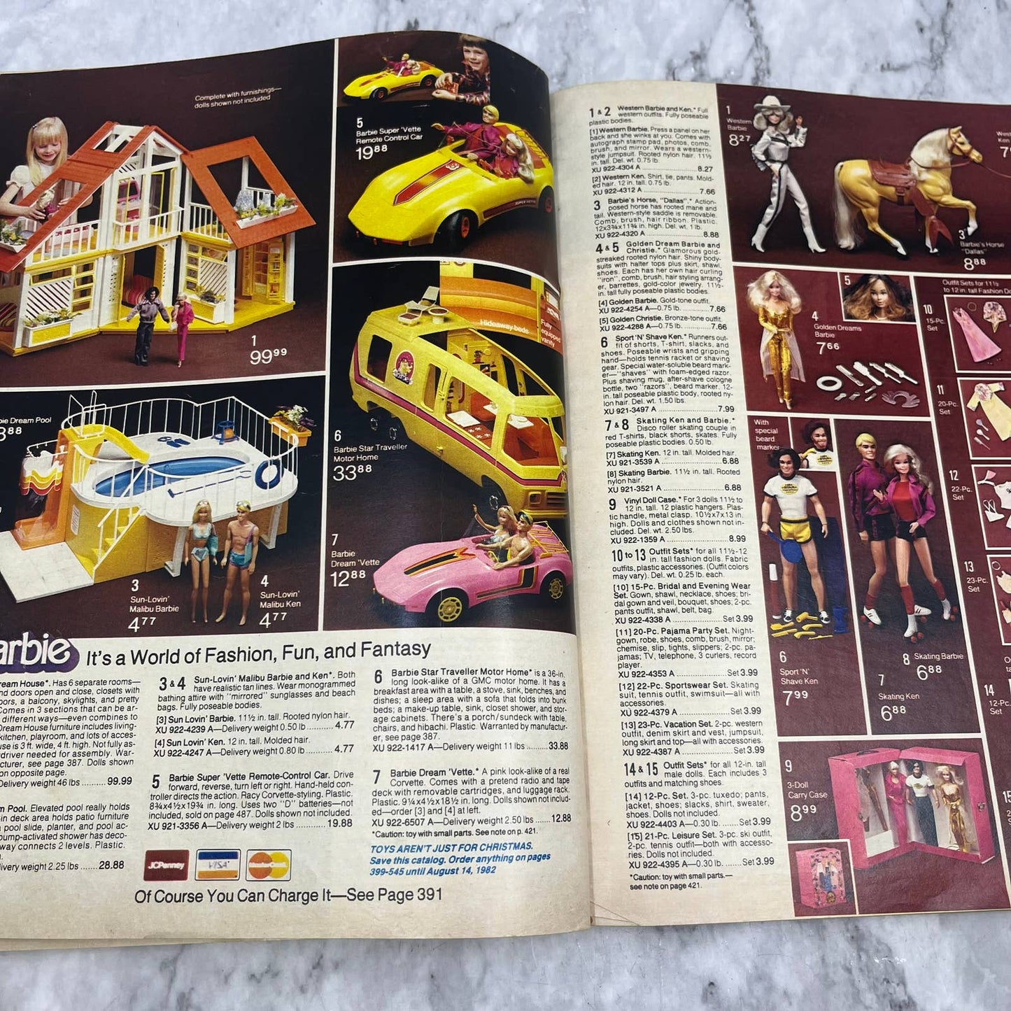 1981 JC Penny Christmas Wish Book Catalog - Great Vintage Toys & Gifts S1