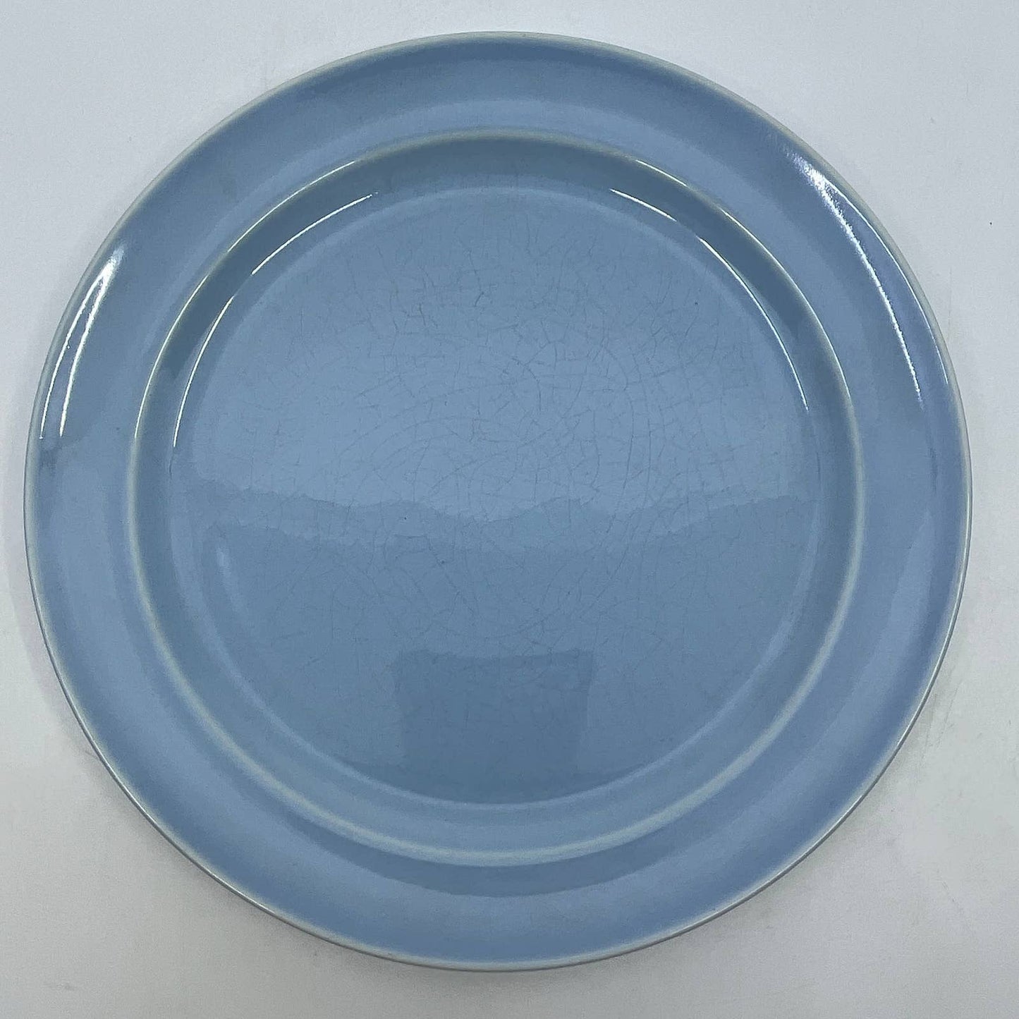 Vintage Lu-Ray Pastels Blue 9 1/4" Dinner Plate T.S.&T. TI3-7
