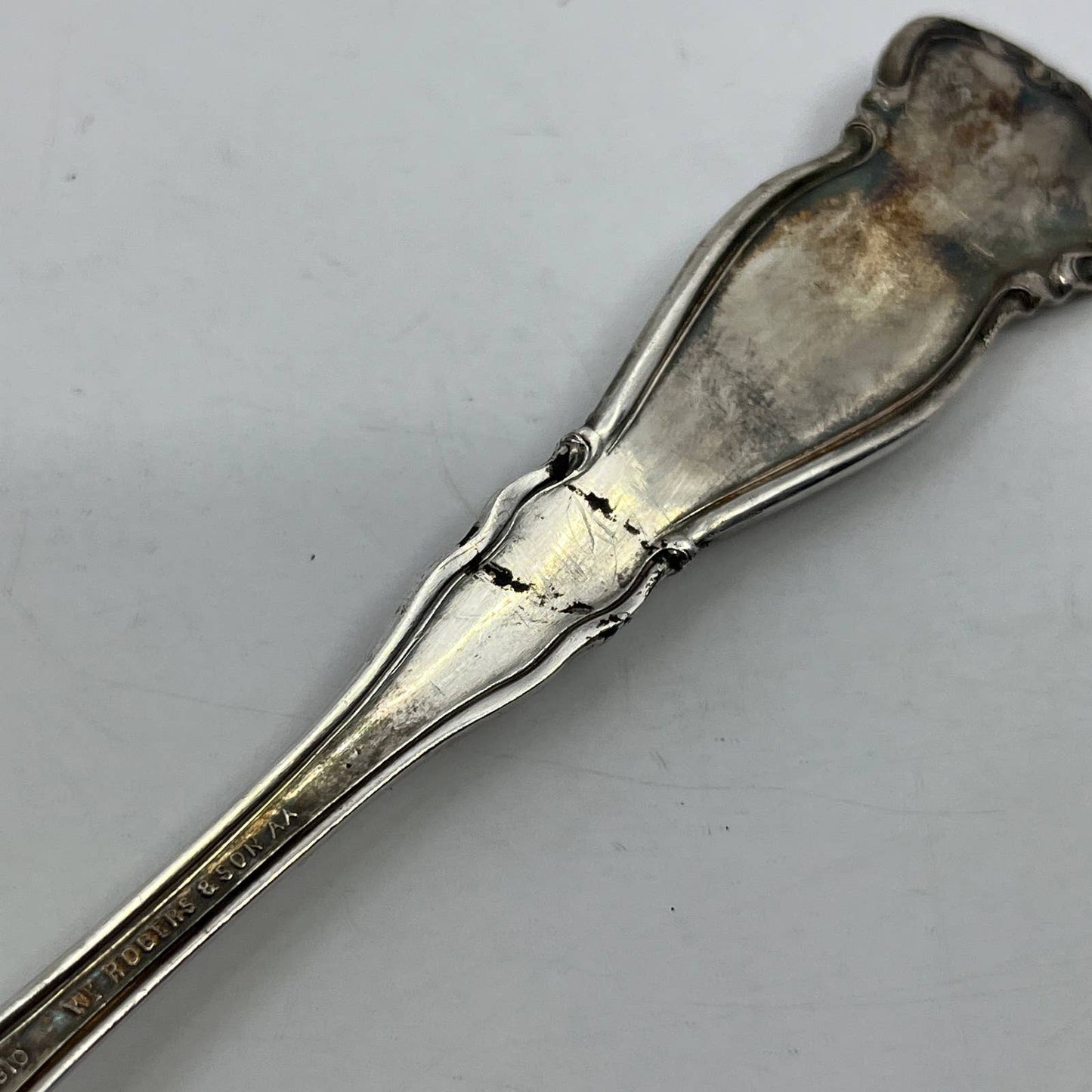 1910 WM Rogers AA Cake Pie Server Orange Blossom Pattern 8.5” SE1