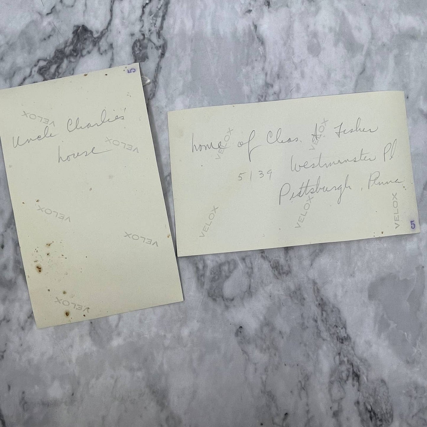 1939 Photos of Chas. A. Fischer House Westminster Place Pittsburgh PA TJ9-PG2