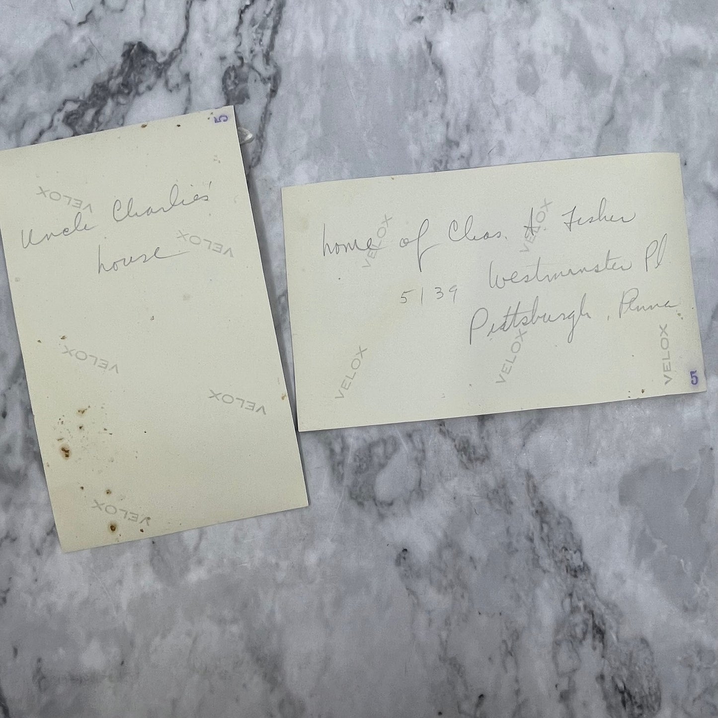 1939 Photos of Chas. A. Fischer House Westminster Place Pittsburgh PA P4-9