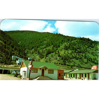 Peoriana Motel Idaho Springs Colorado Original Postcard P2-2