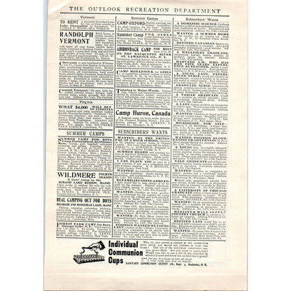 Susanna Cocroft Weight Loss Service Chicago - 1903 Original Ad TJ7-L