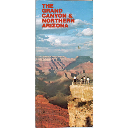 Vintage The Grand Canyon & Northern Arizona Booklet Fold Out Travel Brochure AD7