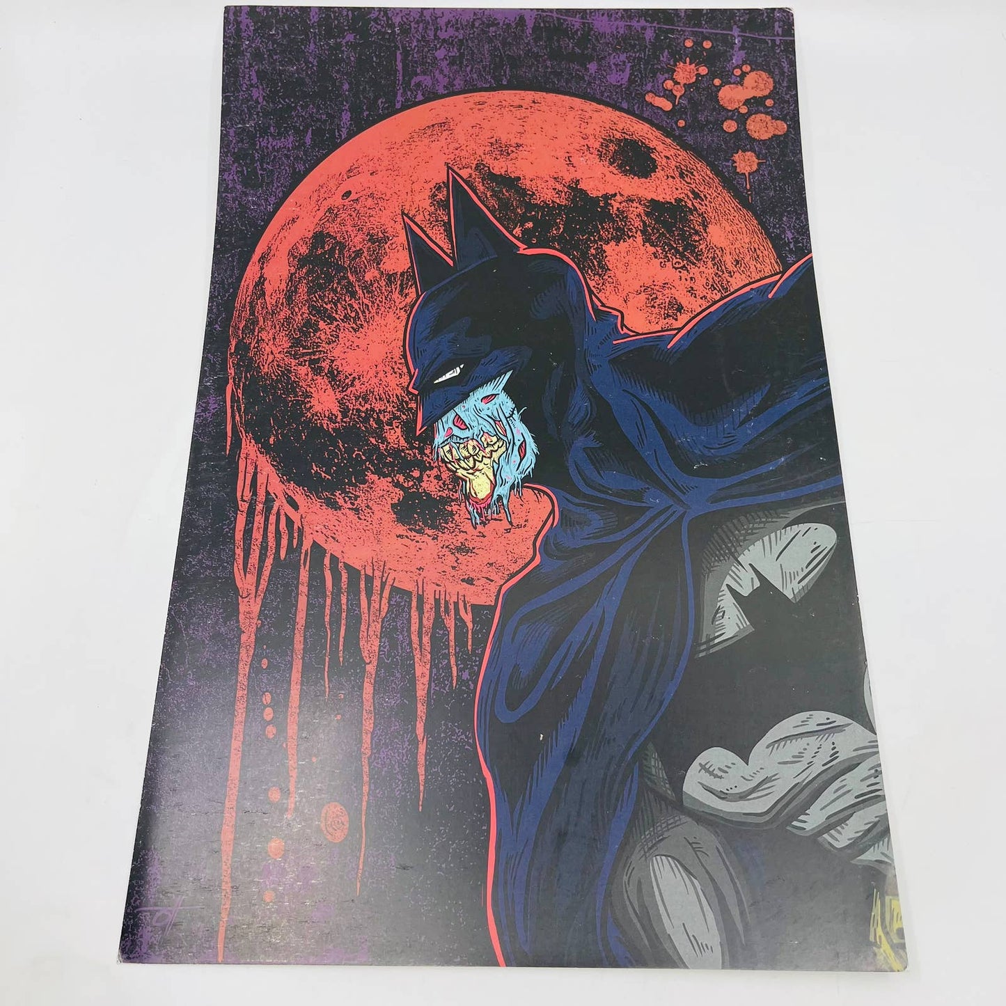 Zombie BATMAN DC Comics Christopher Ott Limited Edition Poster 11x17 FL2