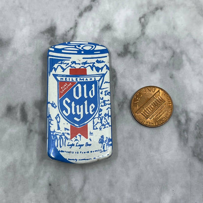 Vintage Heileman’s Old Style Lager Beer La Crosse WI Pinback Button Pin SF1