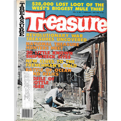 Treasure Magazine - Treasure Hunting Mining Metal Detecting Feb 1978 M4