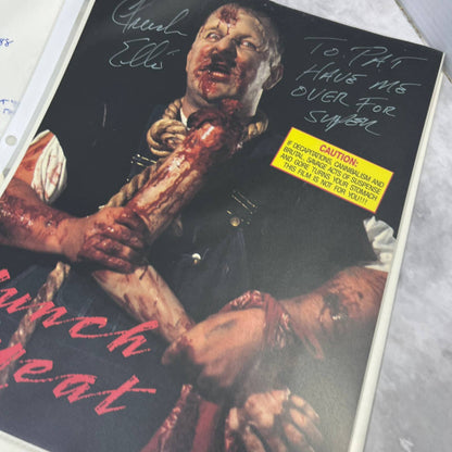 Huge Fan Collection of 1990s Horror Movie Autographs FL5