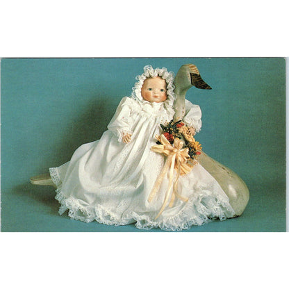 Porcelain Doll by Ward, Swan by Elm Ralph P. McKaughan Original Postcard PB10