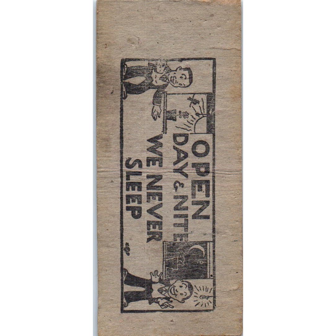 Frank's Cafe Kansas City MO Advertising Matchbook Cover SA9-M5