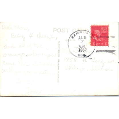 Salvation Army Camp Wonderland Amphitheatre Camp Lake WI RPPC Postcard TJ9-P3