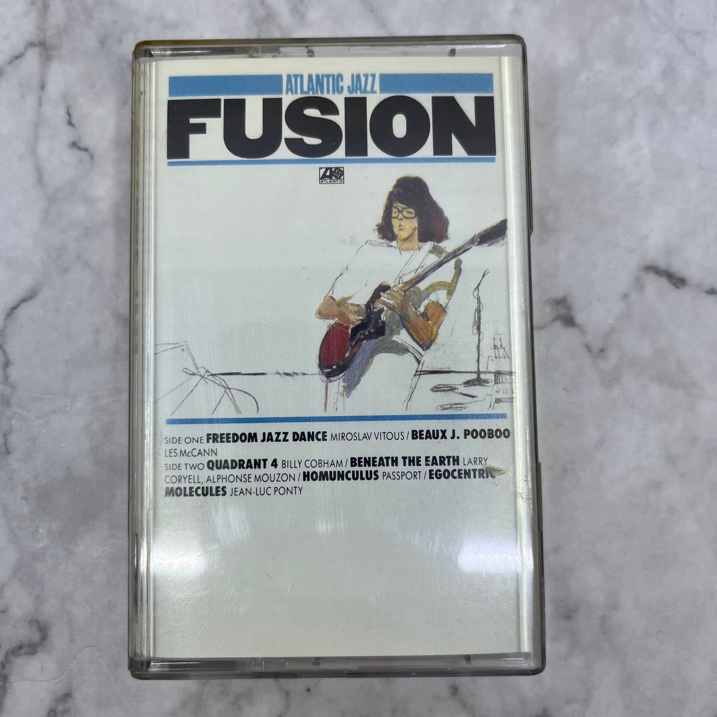 Vintage 1986 Atlantic Jazz - Fusion Cassette Tape TJ2-5